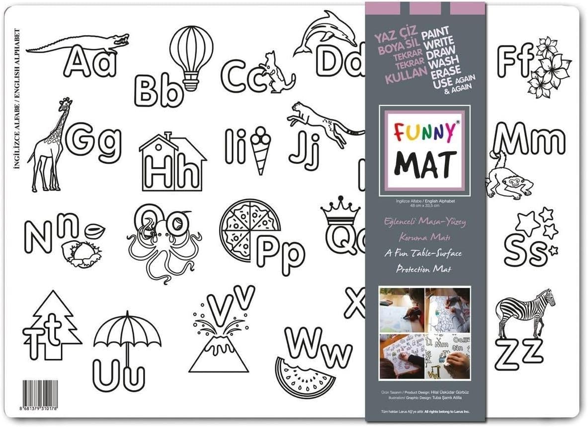 Funny Mat English Alphabet