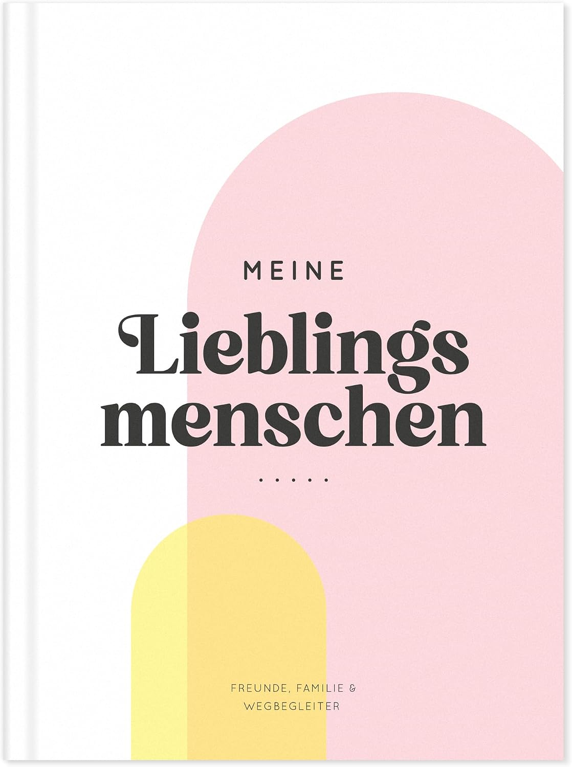 Friendship Book for Adults, Poetry Album for 30 Friends, Family, Colleagues and Path Guide, Gift for Friends