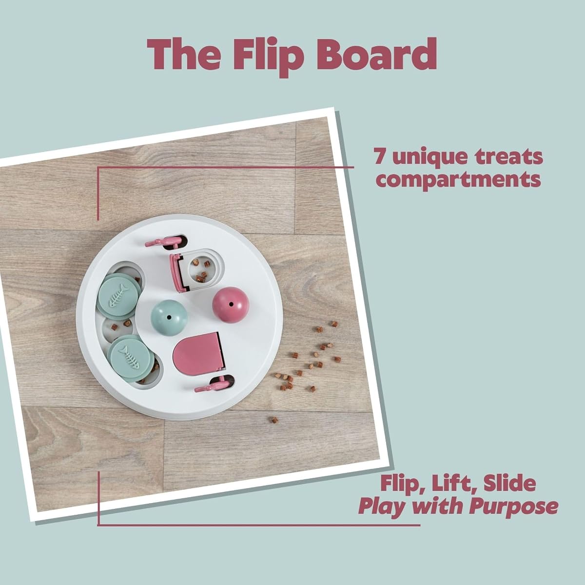 Trixie Cat Activity Flip Board view 3