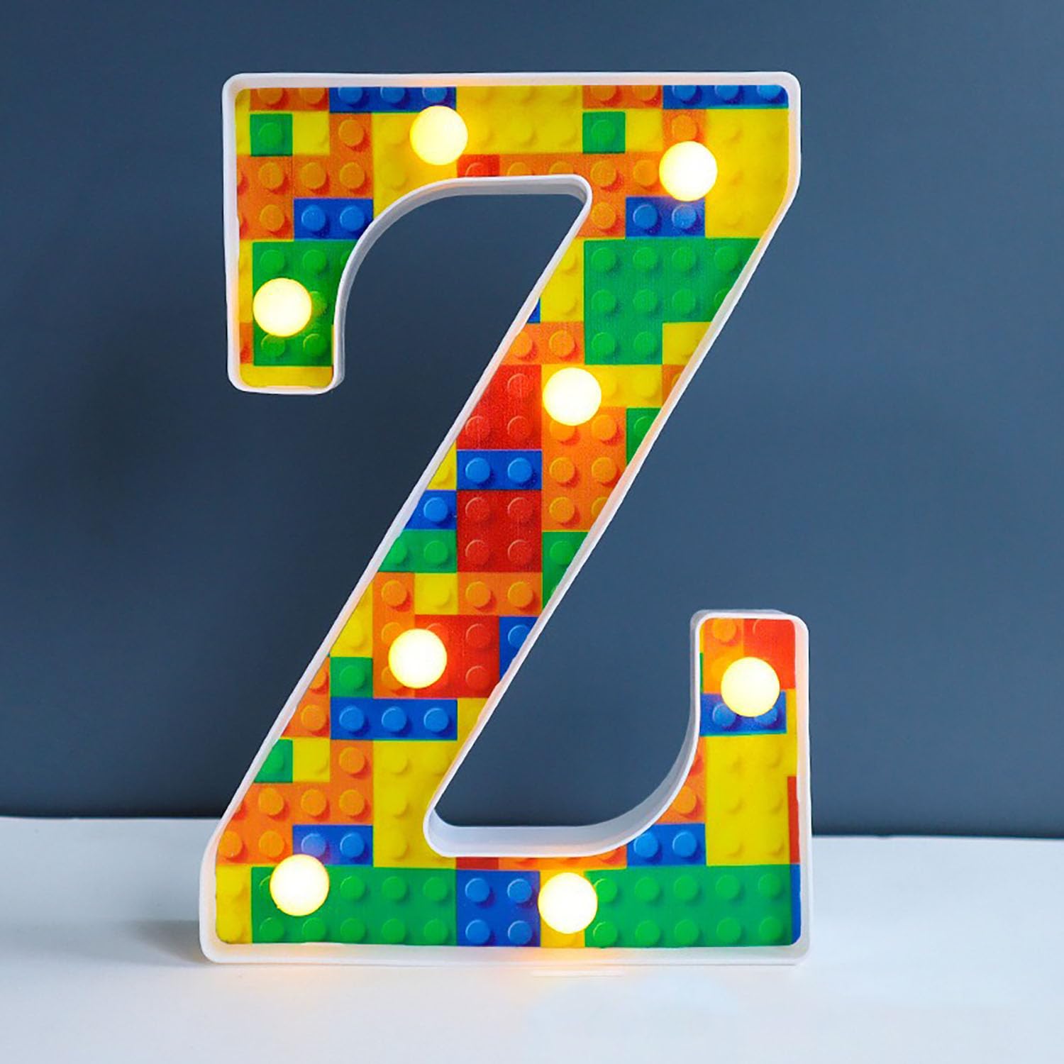 Blocks like LED Marquee Letter Lights, Light Up Letters Glitter Alphabet Letter Sign Battery Powered for Night Light Birthday Party Wedding Girls Gifts Home Bar Christmas Decoration