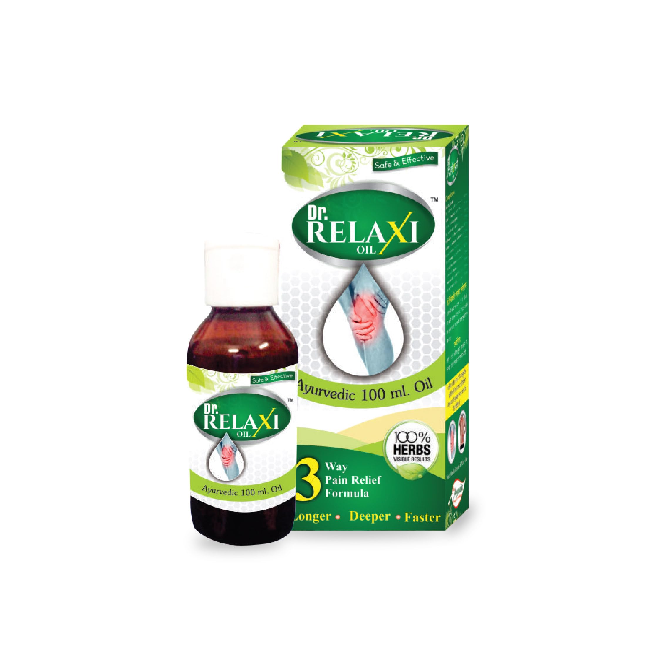 Dr. Relaxi Joints Pain Relief Oil by Rajasthan Aushdhalaya (100 ml) | External Formula for joint health (B077YK448M) Amazon Price History, Amazon Price Tracker