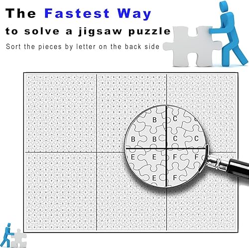 Miniatura 5 de Ingooood Rompecabezas de 1000 piezas de la serie Fantasy - Miss BU-2 - Juguetes de entretenimiento para adultos, regalo especial de graduación o