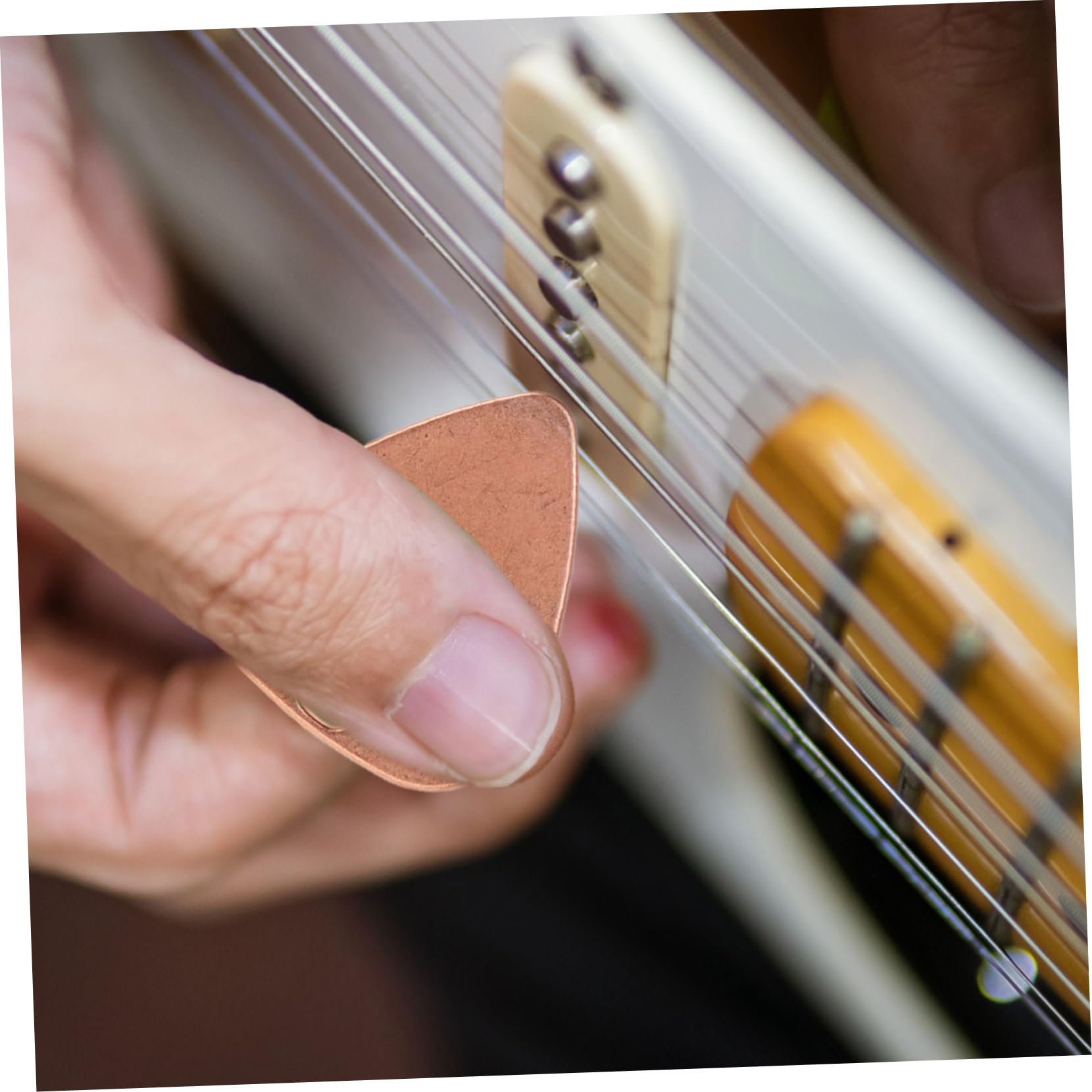 LIFKOME Plettro Per Chitarra Plettro Per Il Basso Plettri Per Chitarra Plettri Di Mandolino Plettri Per Banjo Plettri Bassi Plettro Per Basso Plettro Basso Lega Di Zinco