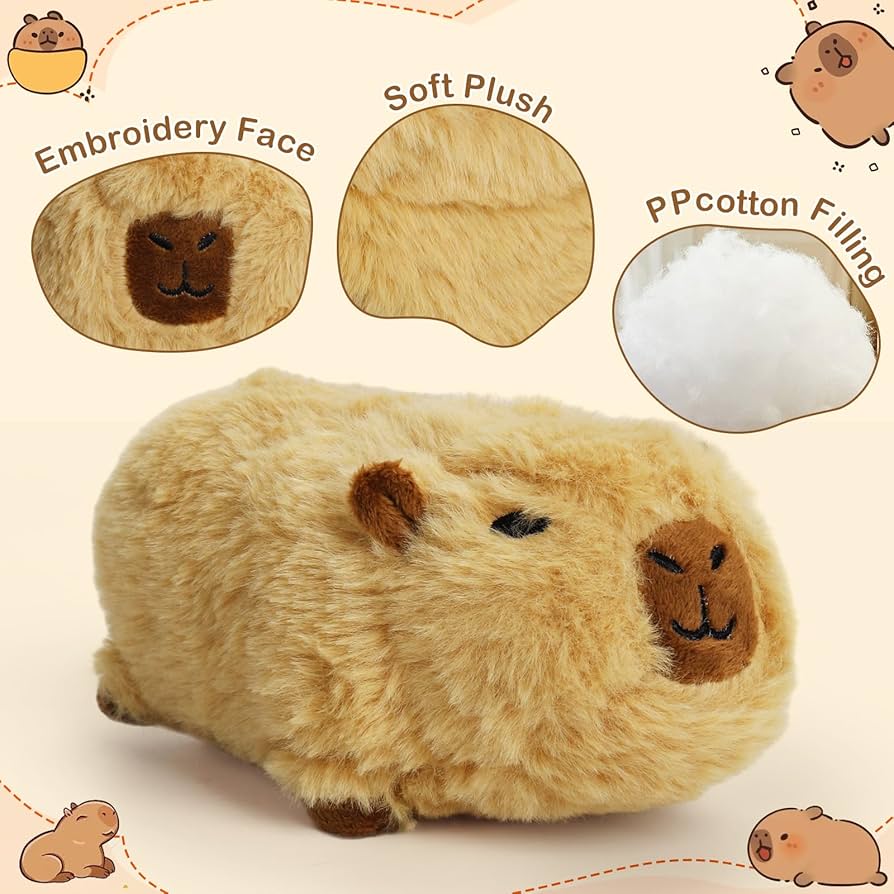 かぴばーです Amazon.co.jp: OPHRBU カピバラぬいぐるみ 8インチ かわいい
