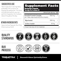 Vista 6 de Suplemento de inositol Complejo de mio-inositol y D-Chiro Inositol - Proporción 40:1 clínicamente validada (vitamina B8) Equilibrio hormonal