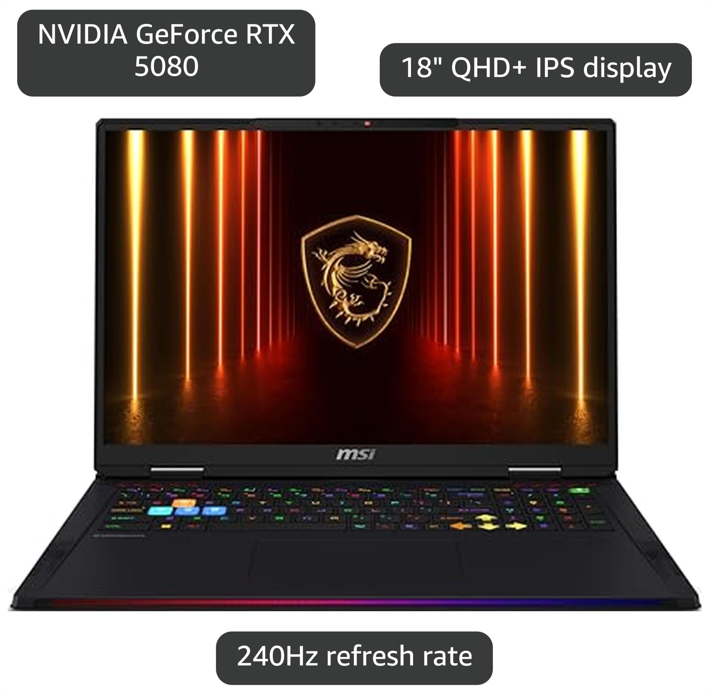 Amazon.com: MSI Raider 18 HX AI 18