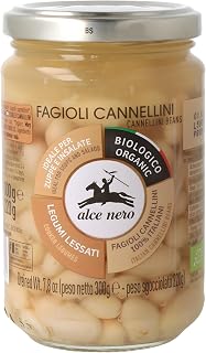 Fagioli cannellini lessati Bio Alce Nero 300g