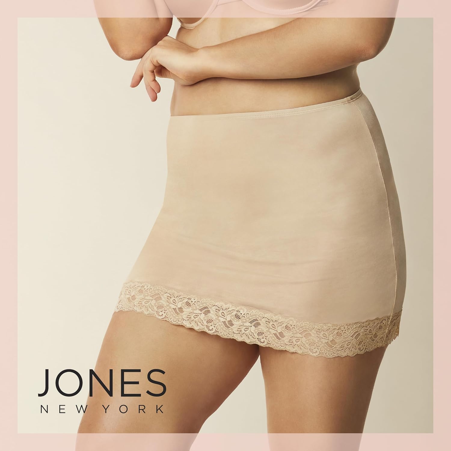 Jones New York womens Silky Touch 16 Anti-cling Above Knee Half Slip - Image 5