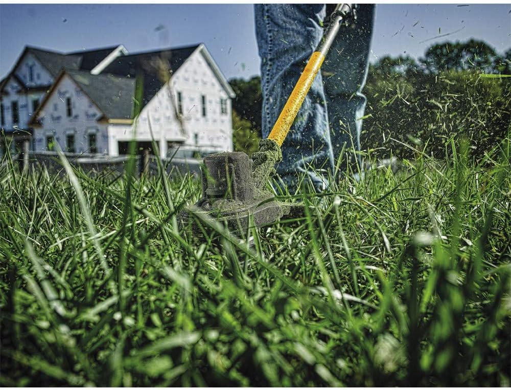 DEWALT FLEXVOLT 60V MAX* String Trimmer, Brushless, Two Speed, 15-Inch, 3-Ah Battery (DCST970X1)