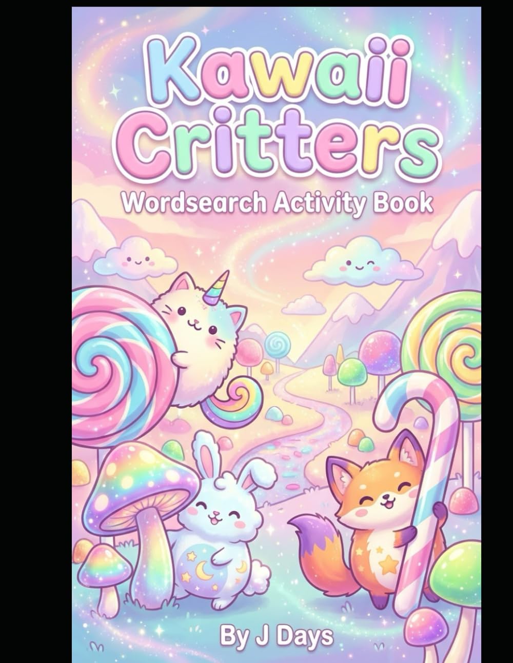 Kawaii Critters: Wordsearch Activity Book