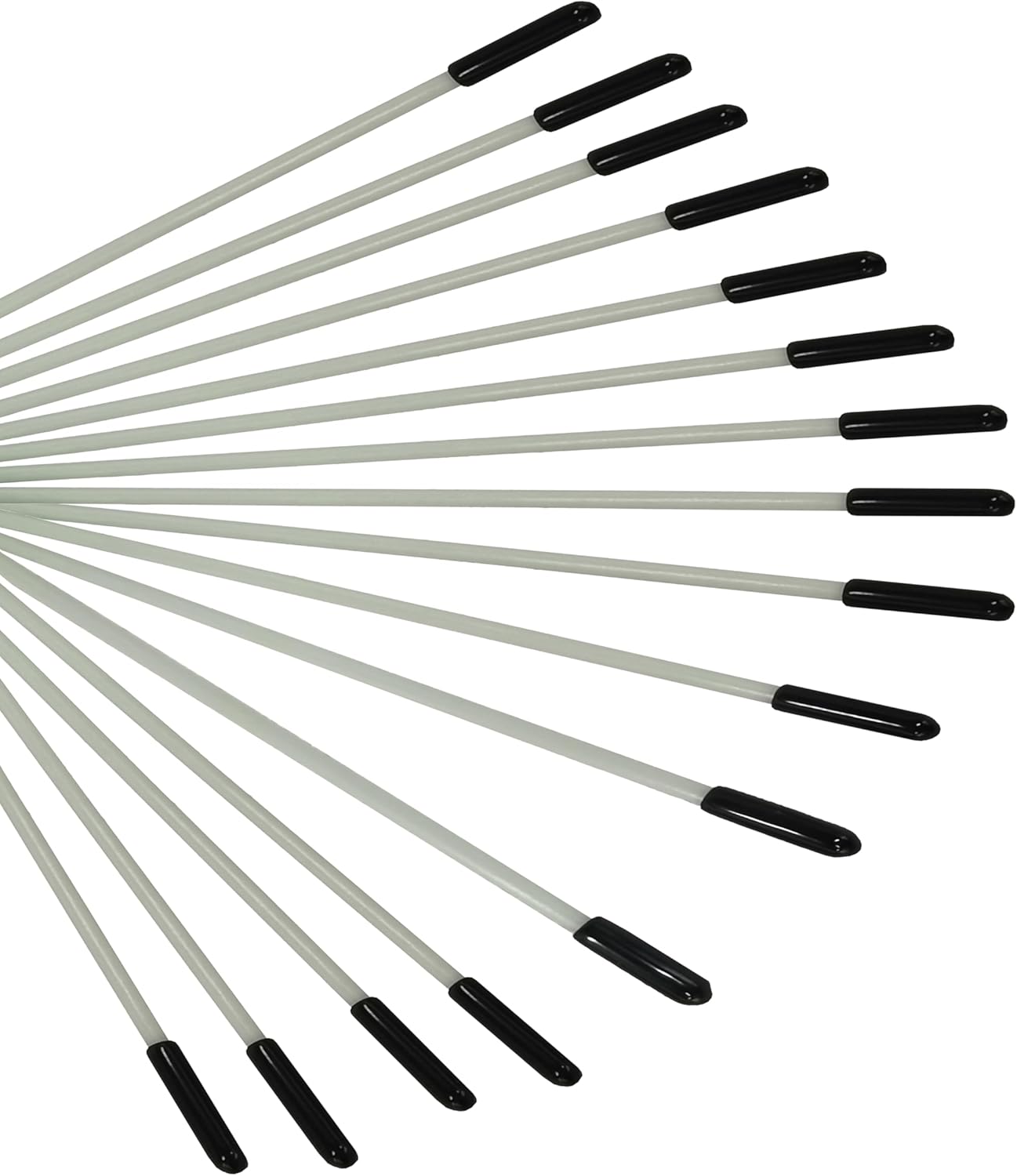 Wuchieal's Flex Rods - Durable and Flexible Sticks for Worship and Praise Flag – Perfect for Praise Worship Flag 3 Diffrence Length (16pieces, 90cm/35.43inch)