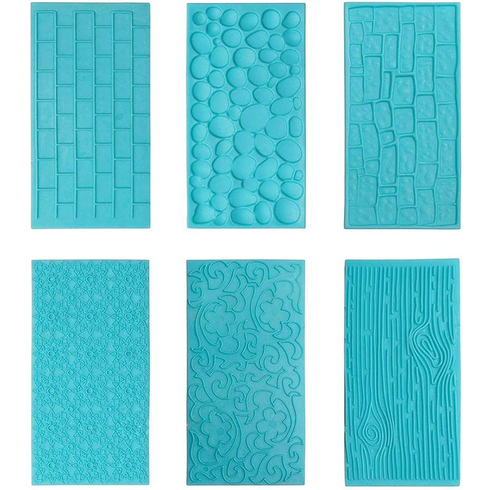 Stampini Per Decorazione Torte - 6 Modelli 3D Per Fondente