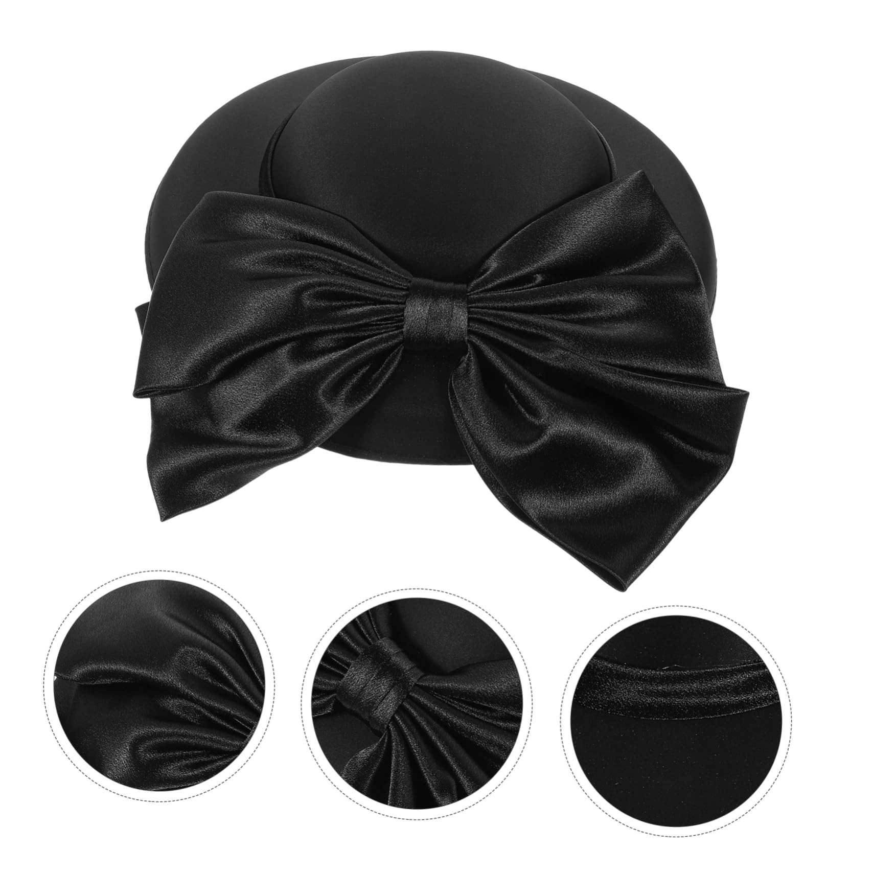 PartyKindom - Cappello da bombetta derby da donna, cappello a secchiello per Halloween, ideale per feste di Halloween