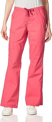 Buy Boundless Women's Classic Wide Leg Cargo Scrub Pant - Wonder Wink Online at Best price - LA