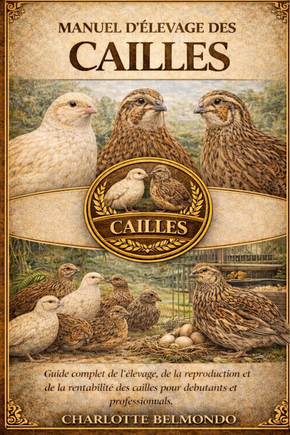 MANUEL D'ÉLEVAGE DES CAILLES: Guide complet de l'élevage, de la reproduction et de la rentabilité des cailles pour débutants et professionnels