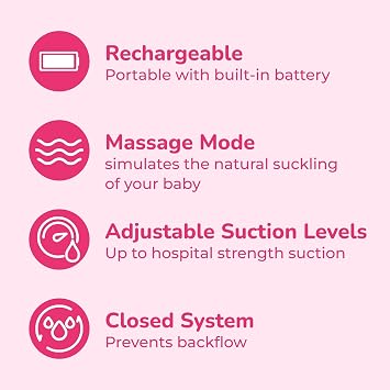 Spectra Baby 9 Plus Portable Electric Breast Milk Pump for Baby Feeding