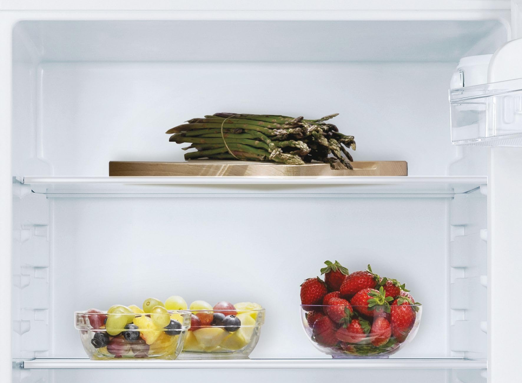 CANDY CMLS68EWK Integrated Undercounter Fridge 135L Total Capacity, White, E Rated — view 3