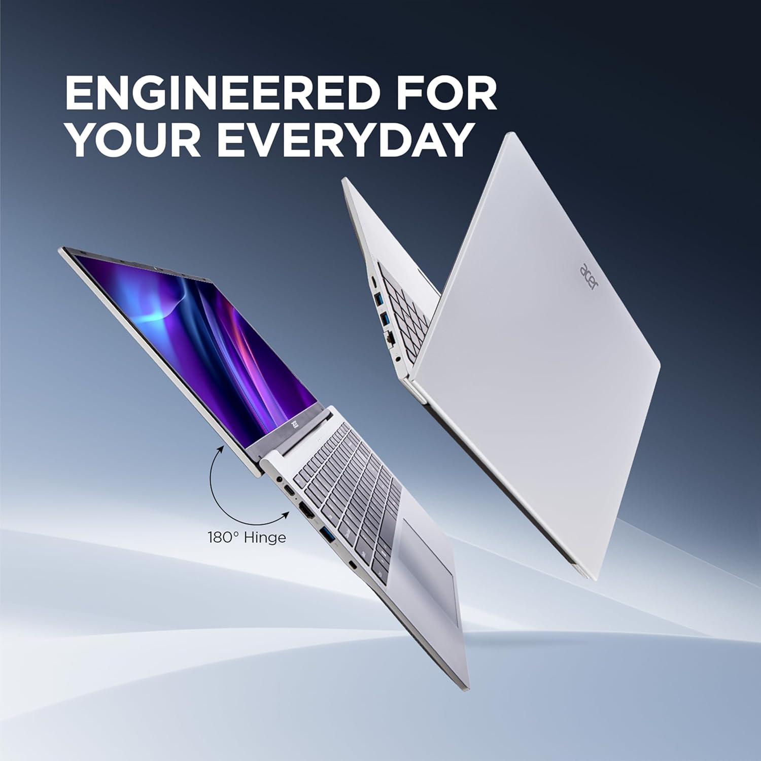 Acer Aspire 3 12th Gen Intel Core i3-1215U Premium Laptop (16GB RAM/512GB SSD/Windows 11 Home) A325-51,15.6" Full HD IPS Display, 54Whr Battery, Silver, 1.69 Kg 20