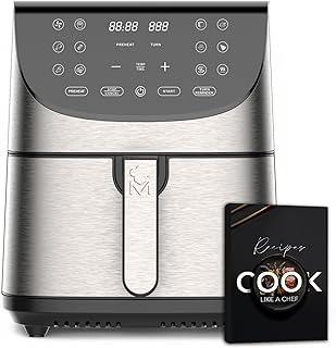 MasterPRO Rocket 700 | Friggitrice Senza Olio | Capacità di 7 L e 1700 W di Potenza | Schermo LED Touch e Cestello Antiade…