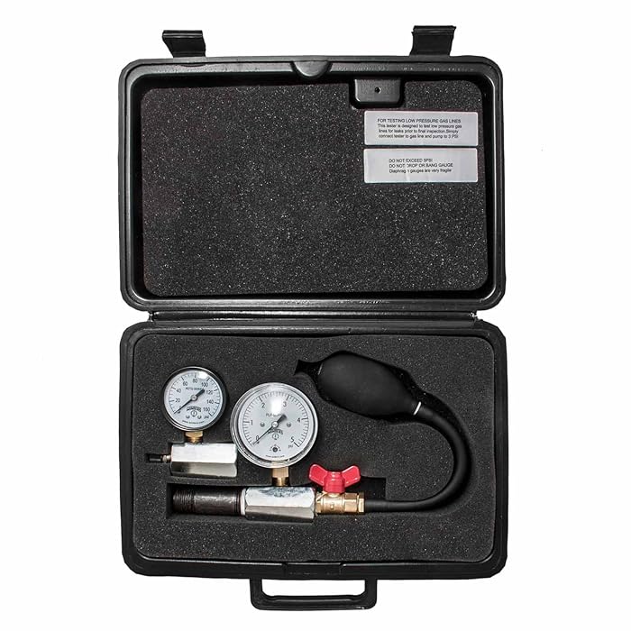 Buy Winters PGWT0100 Low Pressure Gas and Water Test Kit, 05 PSI for