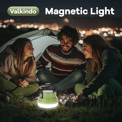 Miniatura 6 de Linterna solar para campamento recargable, 2 en 1 10000 mAh recargable luz de campamento y cargador de teléfono para senderismo, viajes, luz