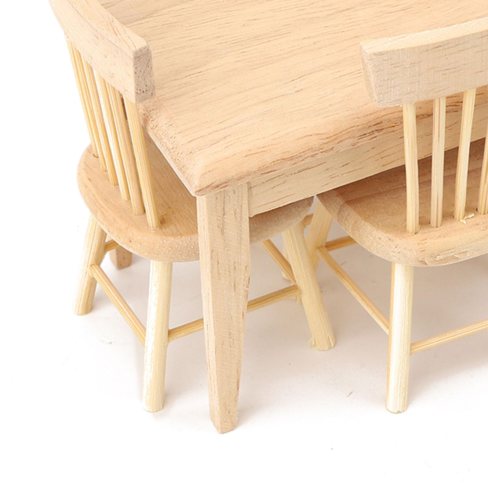 Toyvian Mini Sedia in Legno Per Casa Delle Bambole Decorazione