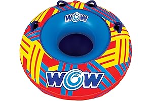 WOW Sports Tube Runner Motorized Towable Tube, 2-in-1 Snow Sled & Floating...