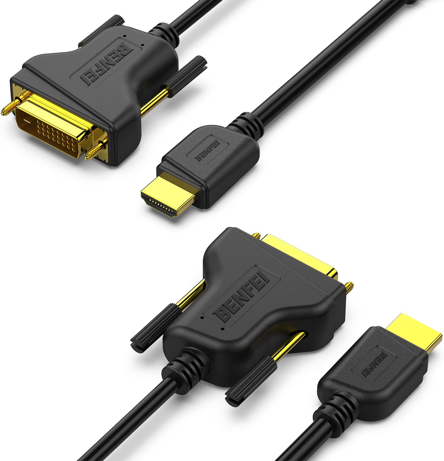 Amazon.com: UGREEN HDMI to DVI Cable Bi Directional DVI-D 24+1 Male to ...