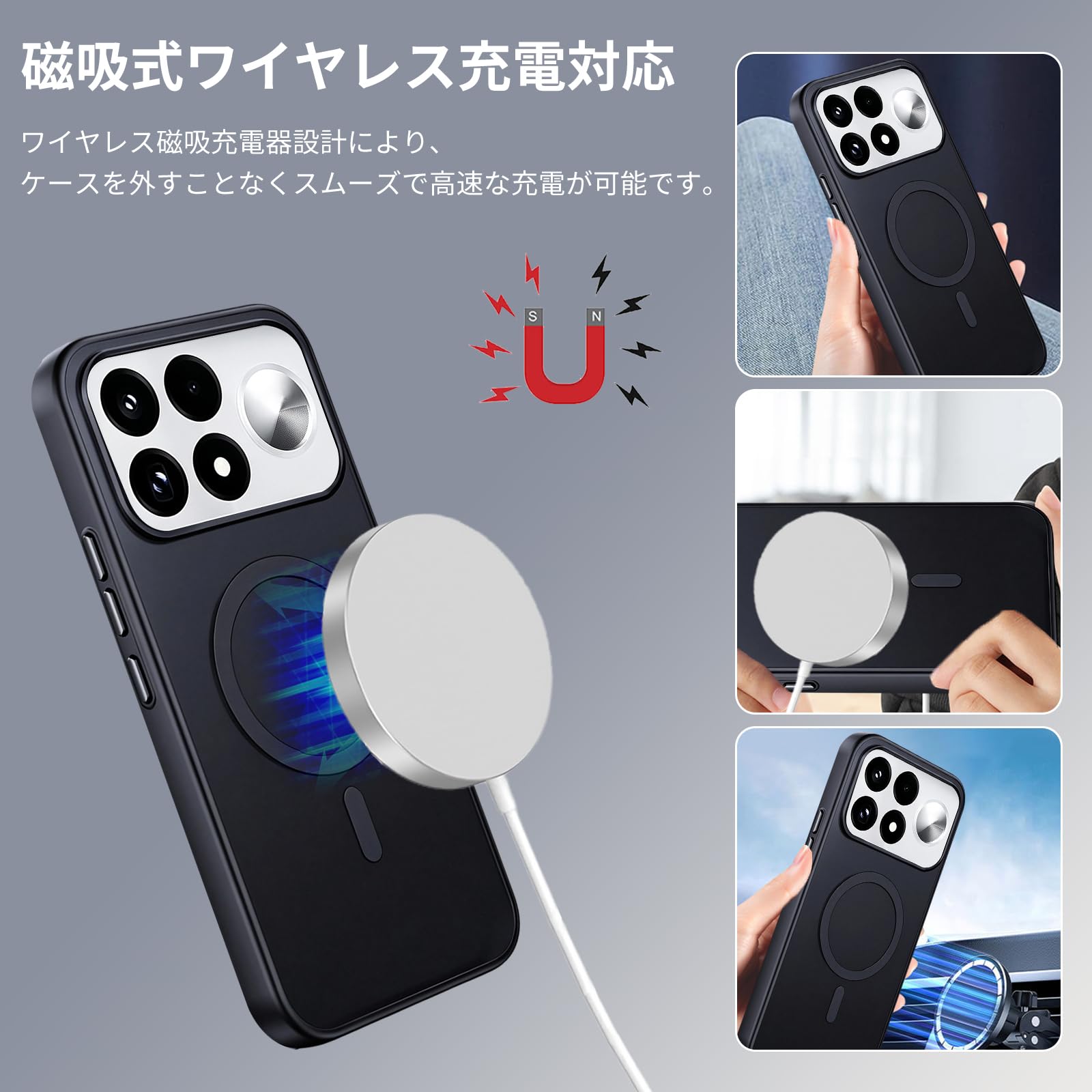 Amazon.co.jp: Xiaomi POCO F9 Pro/REDMI K100 Pro ケース シリコン+