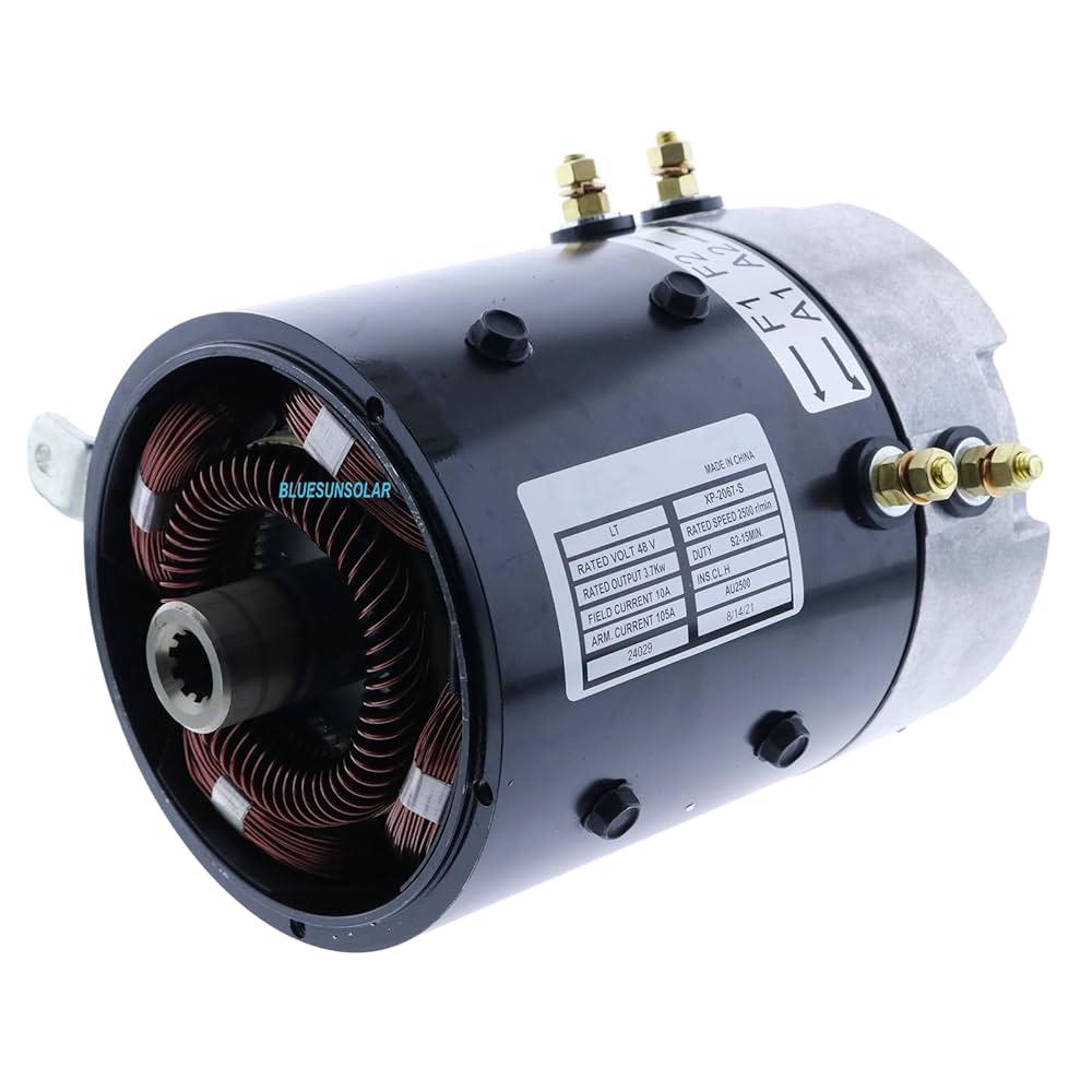 Amazon.com: BLUESUNSOLAR 3.3Hp 48Volt Dc Iq Electric Motor