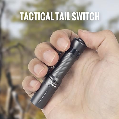 Miniatura 2 de ThruNite EDC Lantern Archer Mini, 405 lúmenes interruptor de cola LED, USB C recargable pequeño bolsillo pluma para campamento, al aire libre y