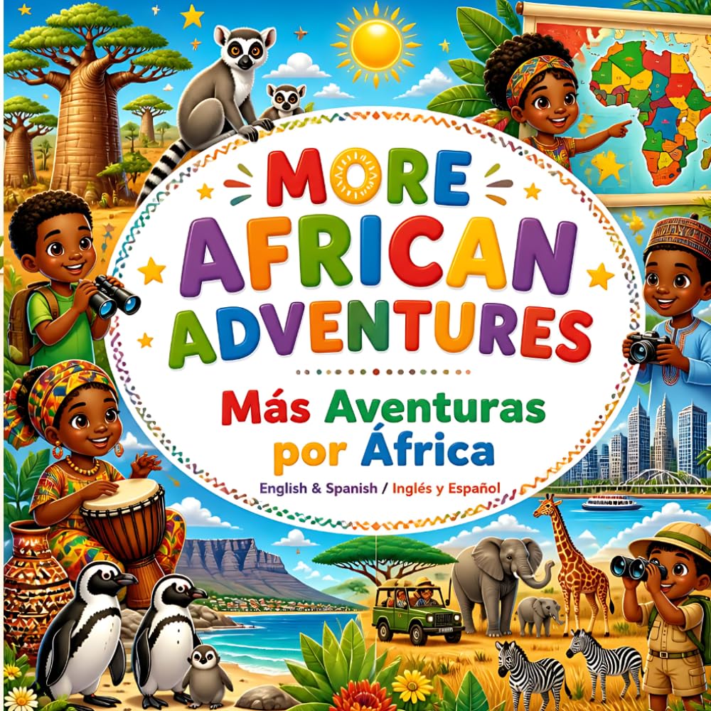 MORE AFRICAN ADVENTURES Más Aventuras por África: English & Spanish / Inglés y Español