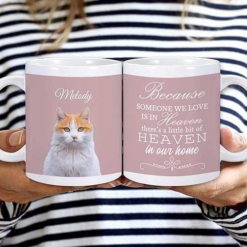 Tazas de café personalizadas, tazas de fotos personalizadas de mascotas, tazas de cerámica personalizadas de 11 onzas, regalo para amantes de los disponible en Yaxa Colombia
