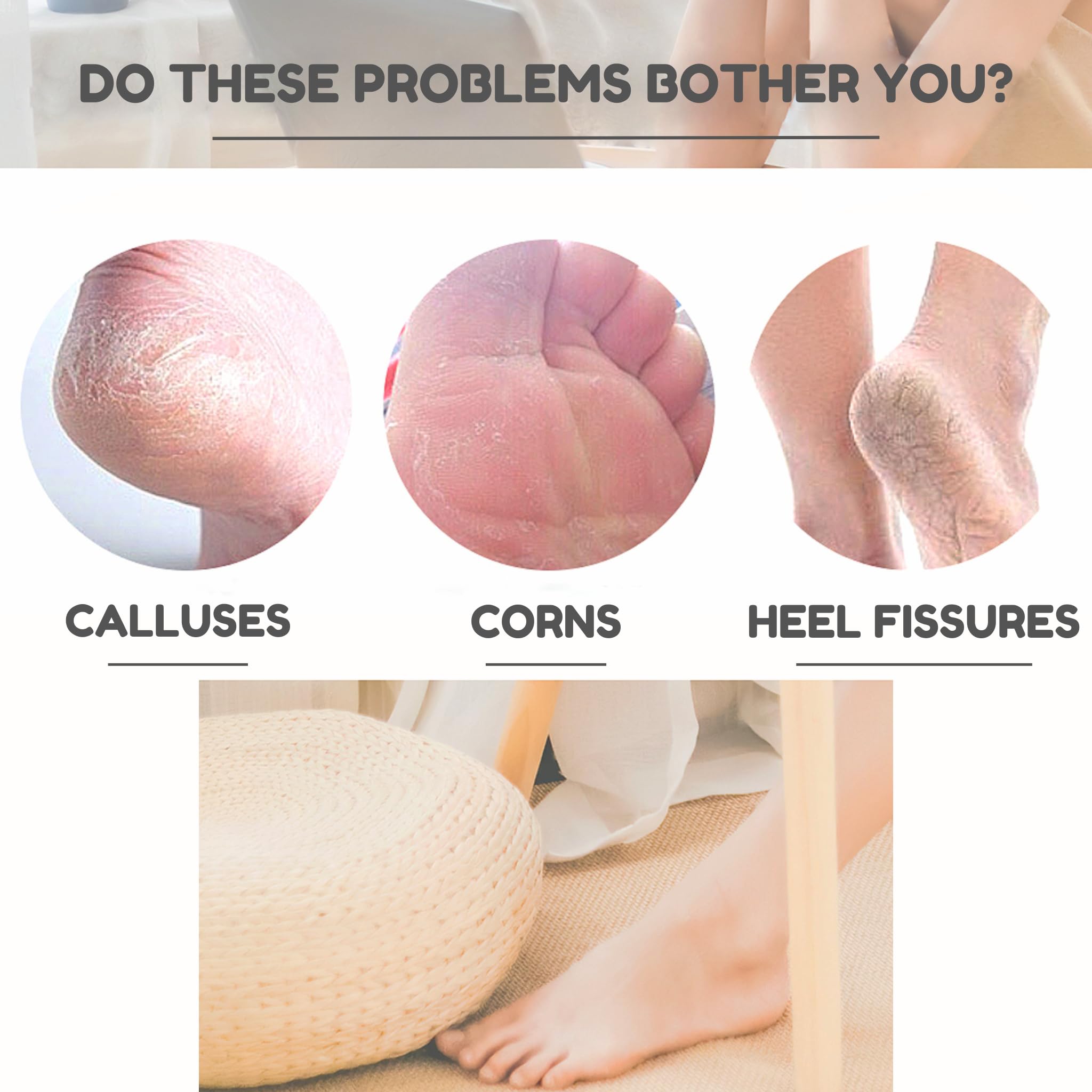 Nano Glass Foot File for Hard Skin and Calluses – Gentle Pedicure Tool with Protective Case – Reusable, Hygienic, Travel-Friendly Foot Scrubber for Smooth Heels & Soles