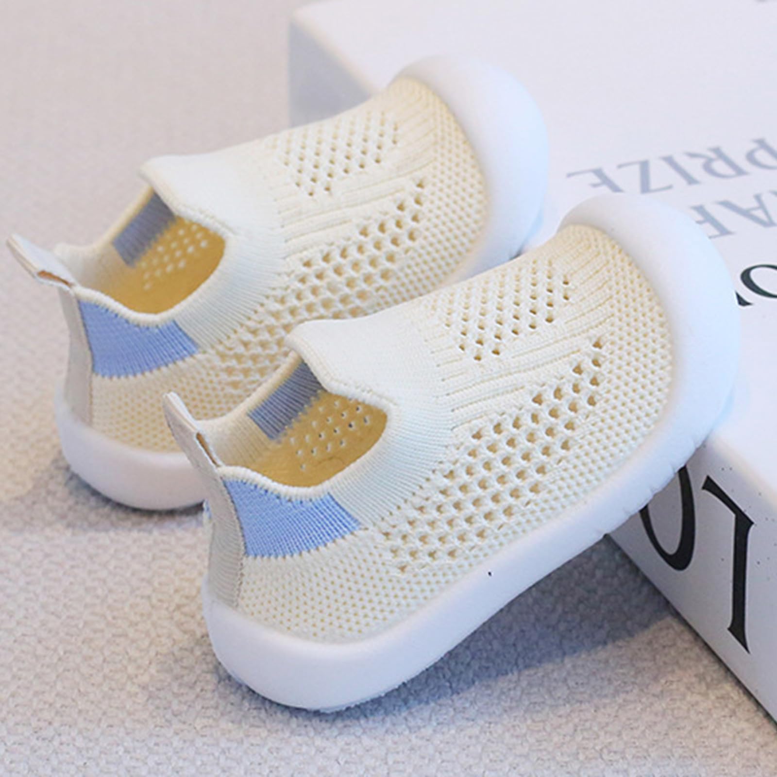 0-3 Ans Chaussures Bebe Garcon Fille Chaussures Bebe Premier Pas Doux et Respirant Confortable