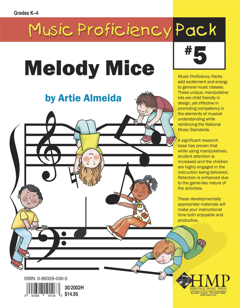 Music Proficiency Pack #5 - Melody Mice: Melody Dictation Activity Boards