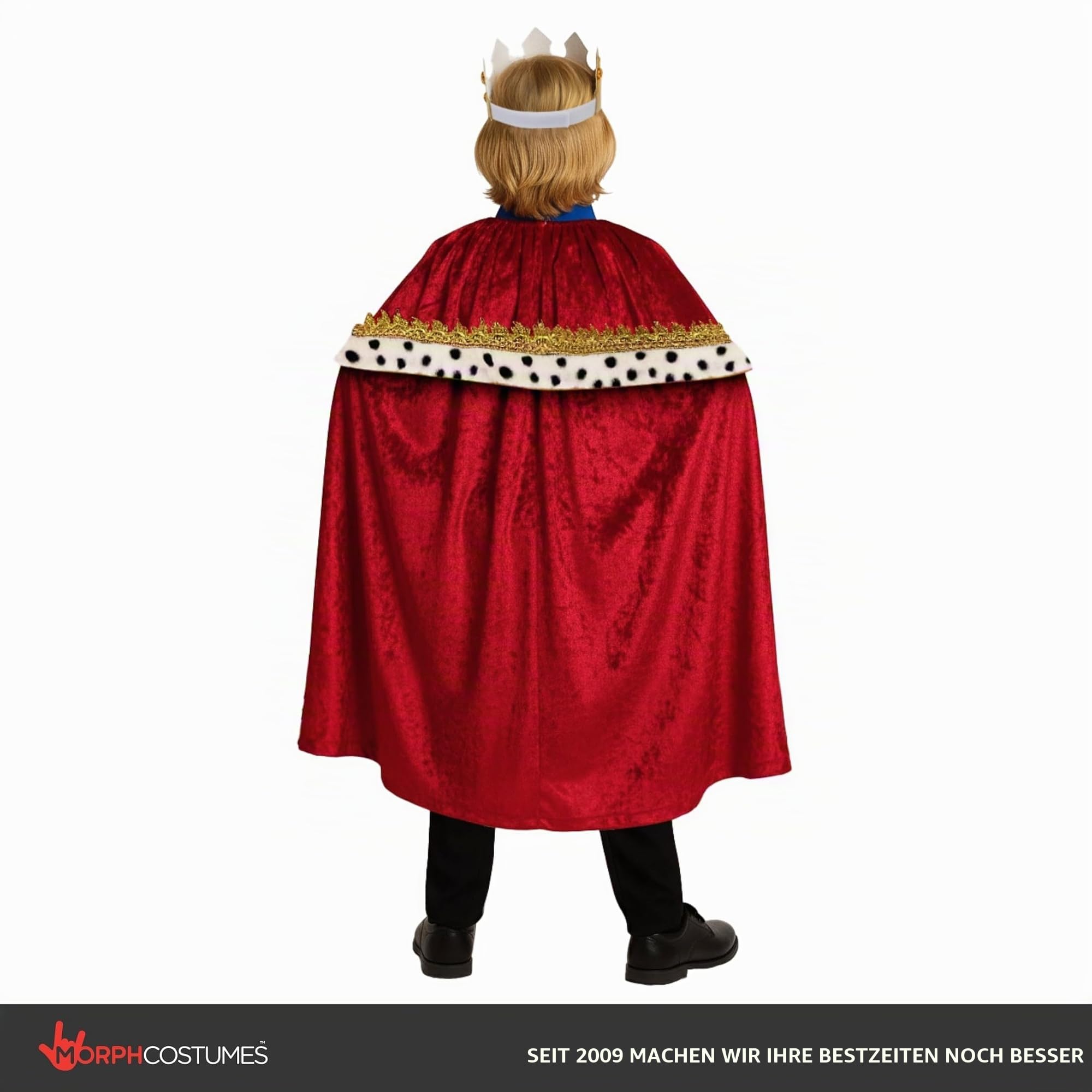 Morph König Kostüm Kinder, Kostüm König Kinder, Heilige Drei Könige Kostum, Faschingskostüme Kind, Karneval Kostum Kind