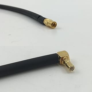 3 feet RG188 MMCX FEMALE to SSMB Male Angle Pigtail Jumper RF coaxial cable 50ohm Quick USA Shipping