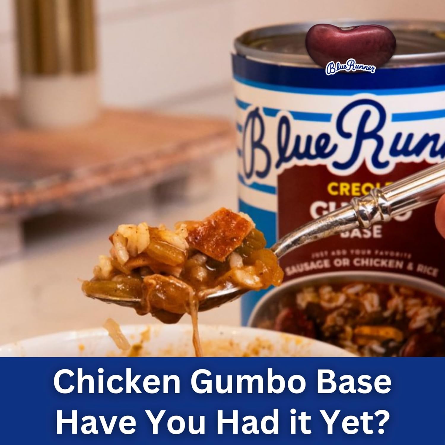 Blue Runner Chicken Gumbo, Net Wt 25 OZ ( Pack of 3)