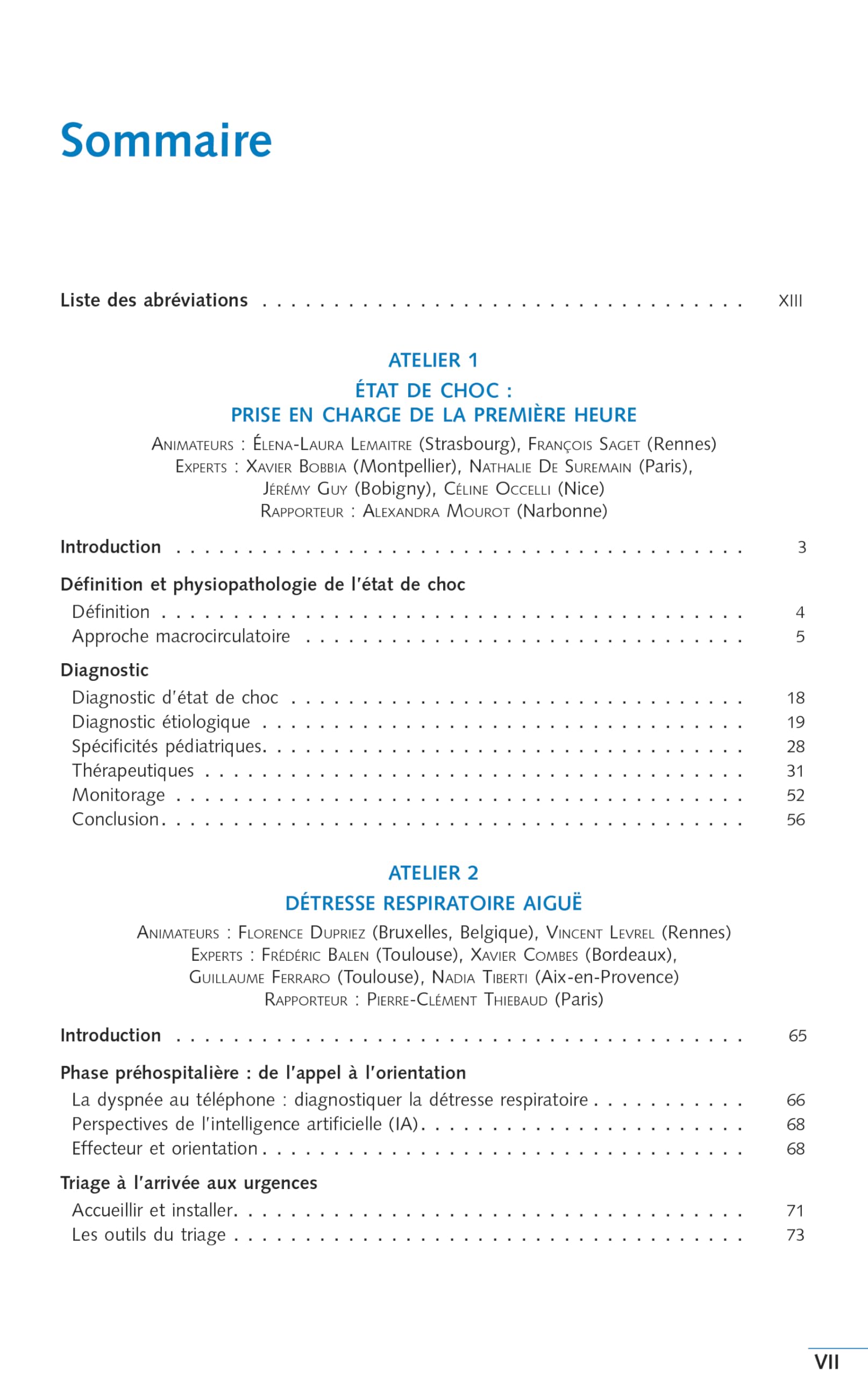 Urgences vitales: Gestion de la première heure