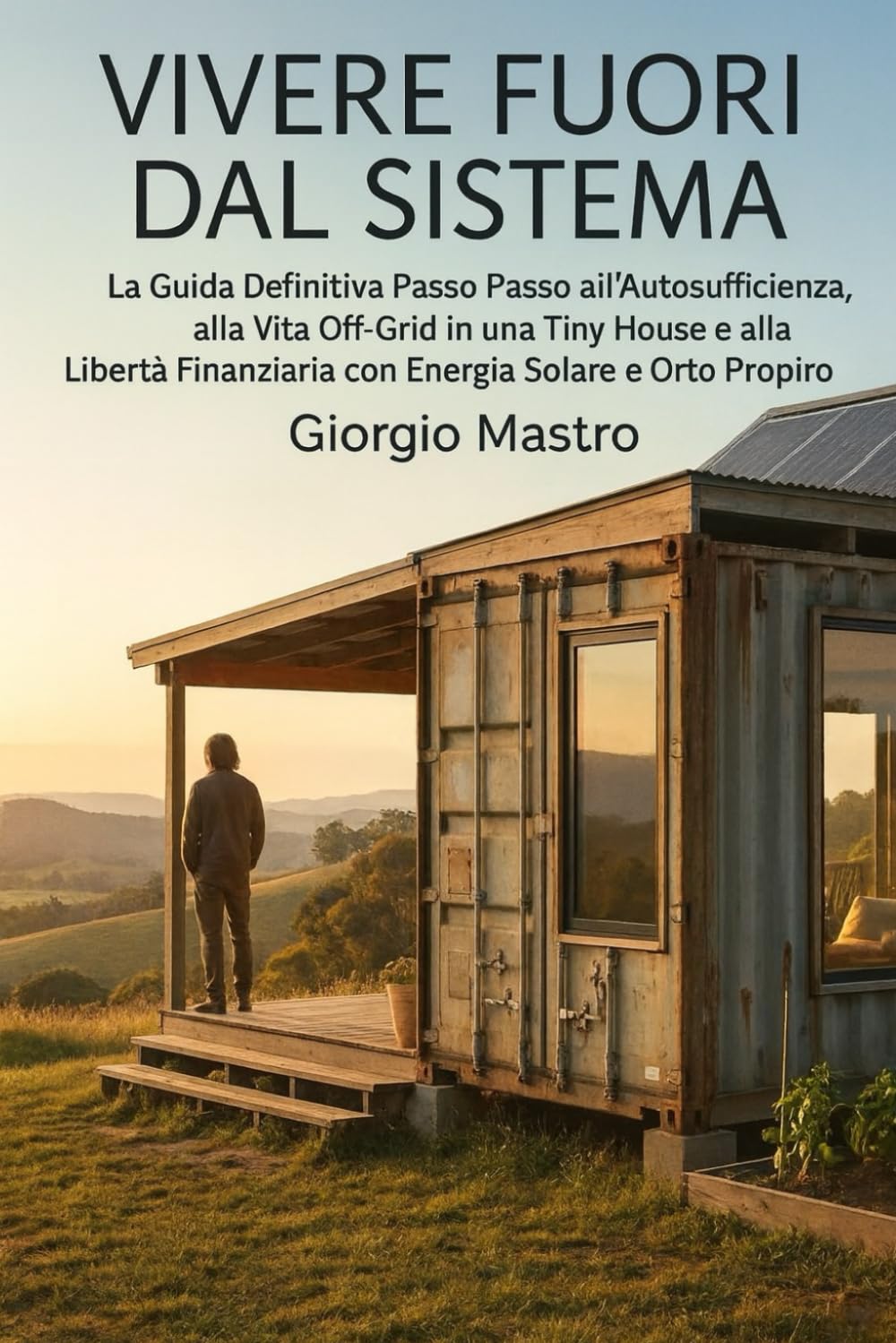 VIVERE FUORI DAL SISTEMA: La Guida Definitiva Passo Passo all'Autosufficienza, alla Vita Off-Grid in una Tiny House e alla Libertà Financiaria con Energia Solare e Orto Proprio