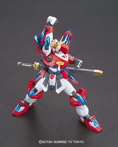 Miniatura 3 de Figura de acción Bandai Tamashii Nations HGBF 1/144 Kamiki Burning Gundam “Gundam Build Fighters”