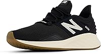 Vista 49 de New Balance Fresh Foam Roav V1 - Tenis para hombre Aluminio ligero y negro.
