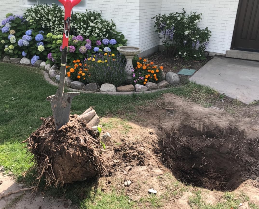 Root Slayer Radius Pala da Giardino Rosso - Green Thumb Award 2017