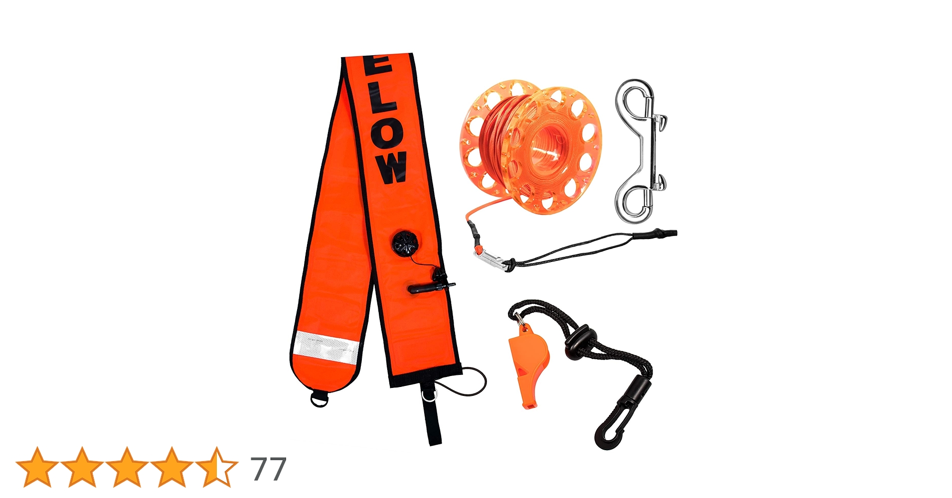 Amazon | 5フィート オレンジ スキューバダイビングサーフェス