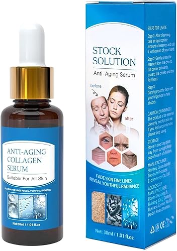 Suero facial Stock Solution Suero de vitamina C para cara, suero antienvejecimientosuero facial con vitamina E, salicílico y aminoácidos, suero