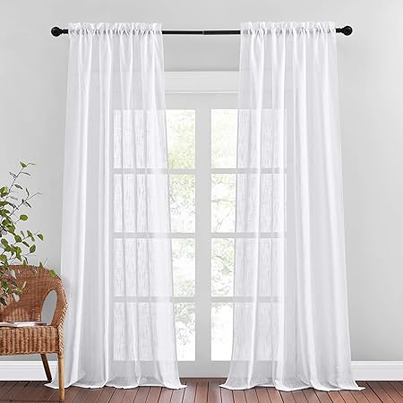 voile curtains