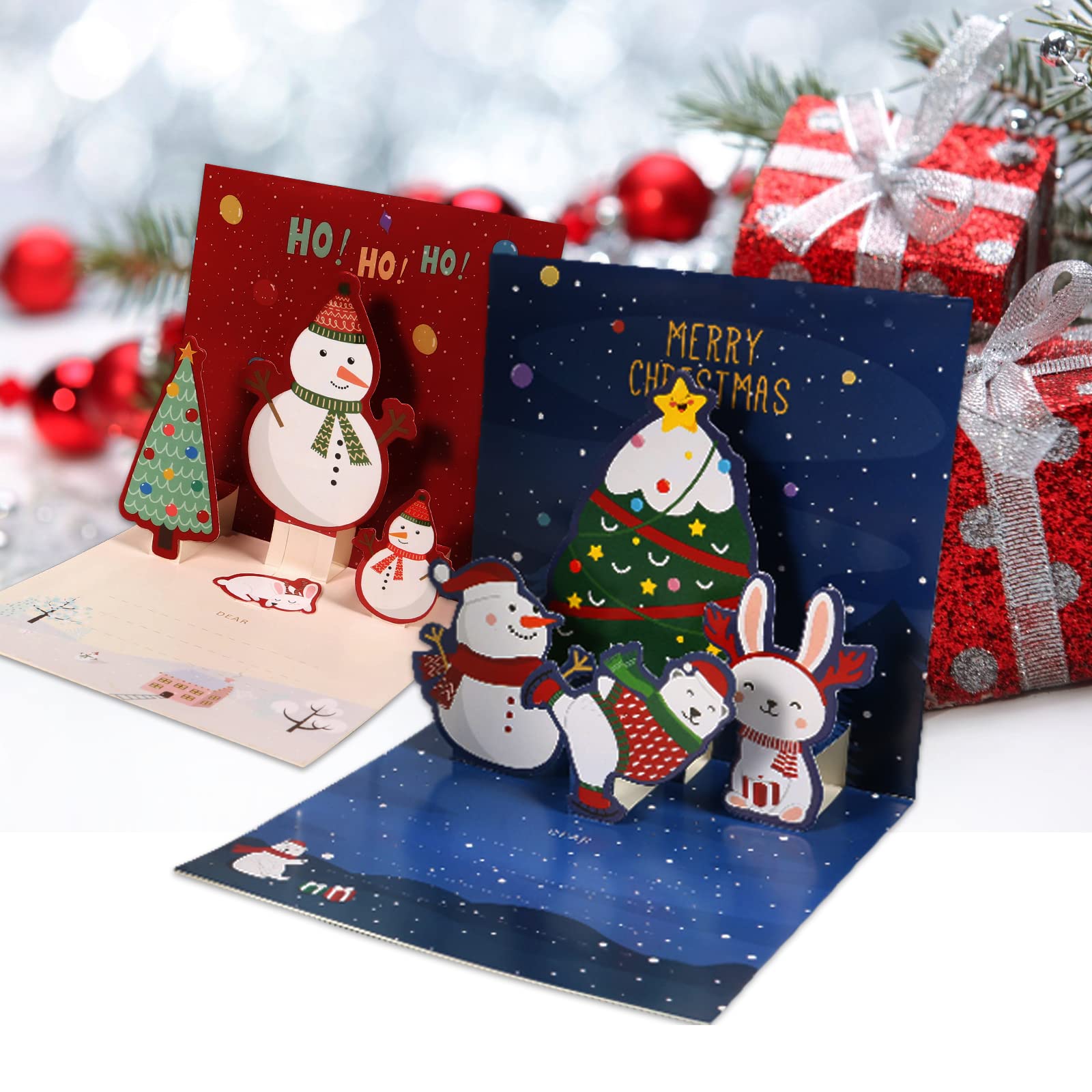 Bigliettini Auguri Natale Biglietto Auguri Natale Con Busta MIAHART 6 ...