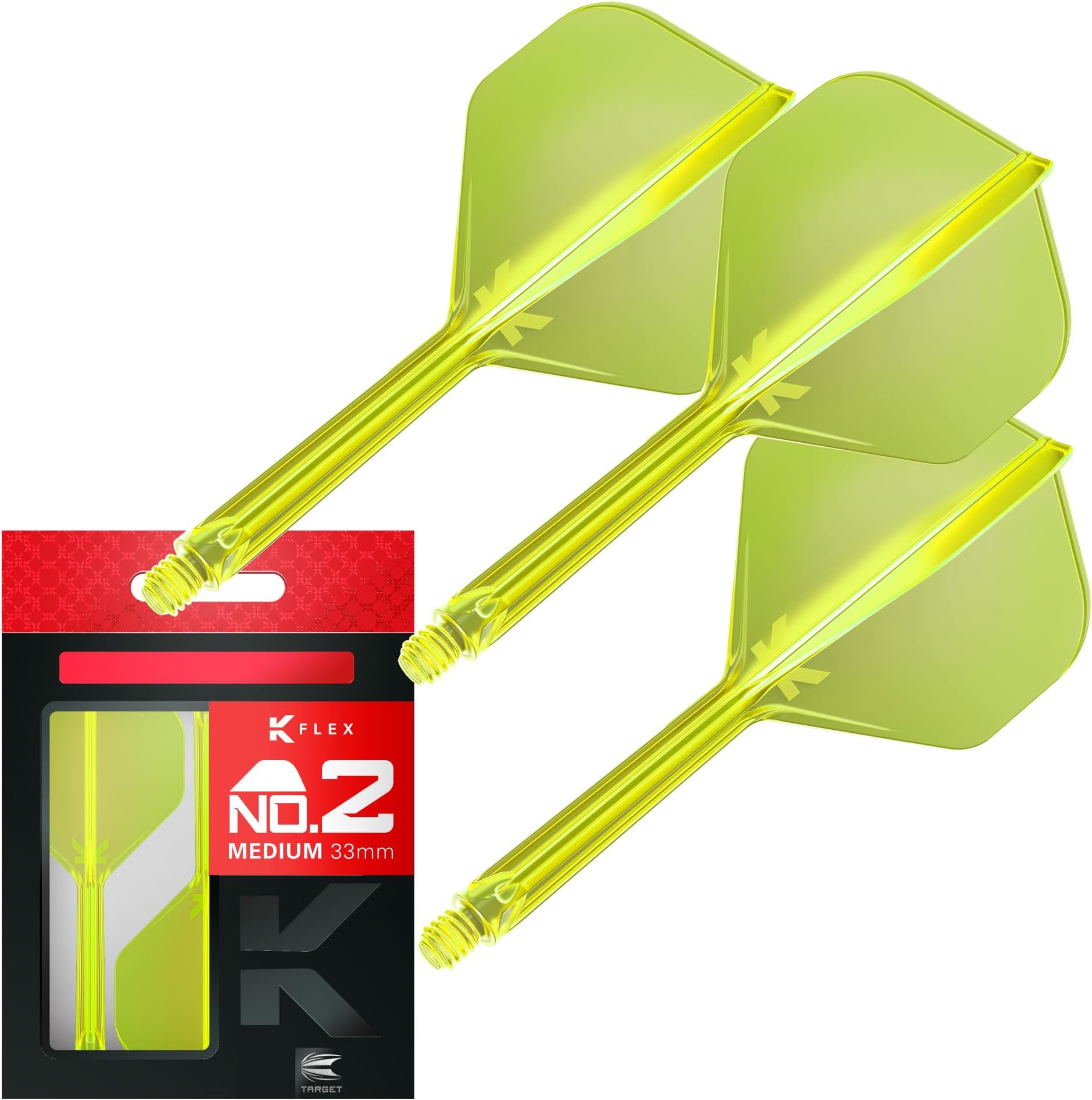 TARGET（ターゲット）K-FLEX FLIGHT NEON SHAPE/NO2（ネオンカラー スタンダード）