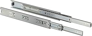 2 Paires De Rails Coulissants Tiroir Télescopiques – Longueur 9 Pouces, à Billes – Complètes